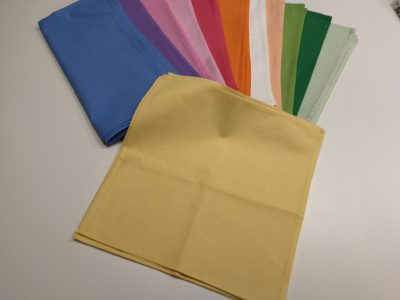 Текстилни салфетки за маса - жълто