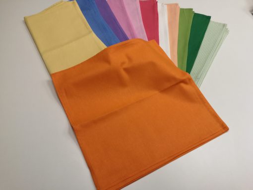Текстилни салфетки за маса - оранжево