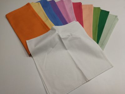 Текстилни салфетки за маса - бяло