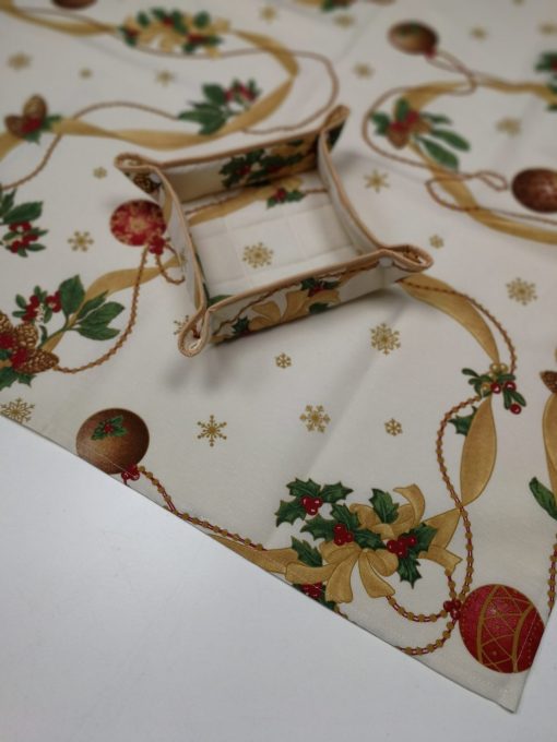 Кръгла покривка за маса - Коледна Камбанка Vany Design