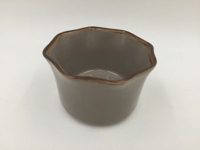 Stoneware Brown Color Box Ramekin Round 9cm Set 6pcs