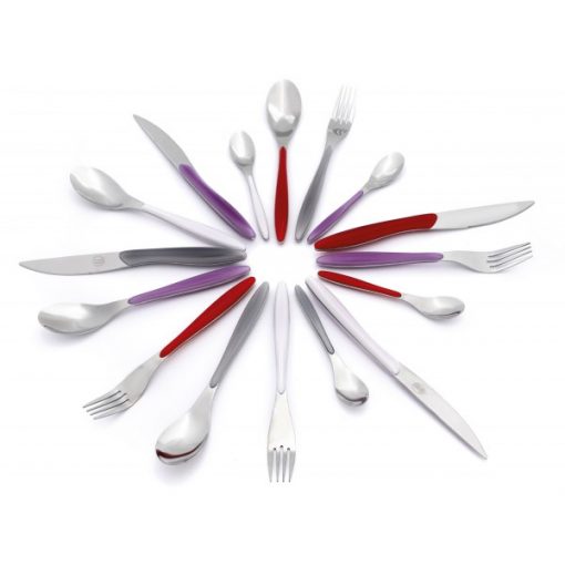 HOOP Прибори за хранене - 24 части - цвят Бяло - Vany Design