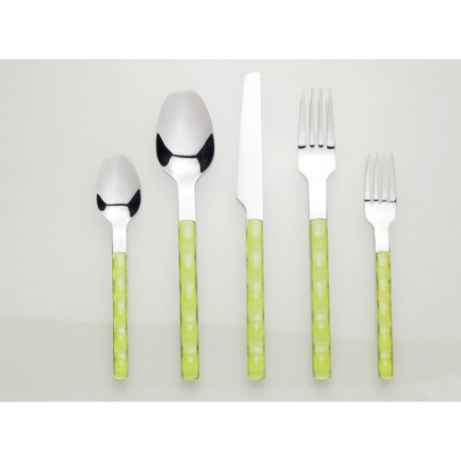 NUOVO - комплект прибори за хранене - 30 части - Зелено - Vany Design