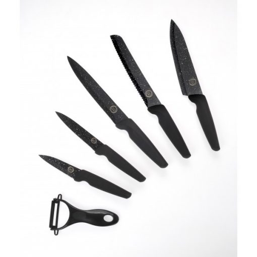 Knife set 5 pieces+Piller Pro - Комплект керамични ножове 6 бр с мека дръжка на допир