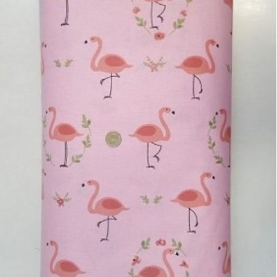Десен 57 – Розово Фламинго 100% Памук Ранфорс
