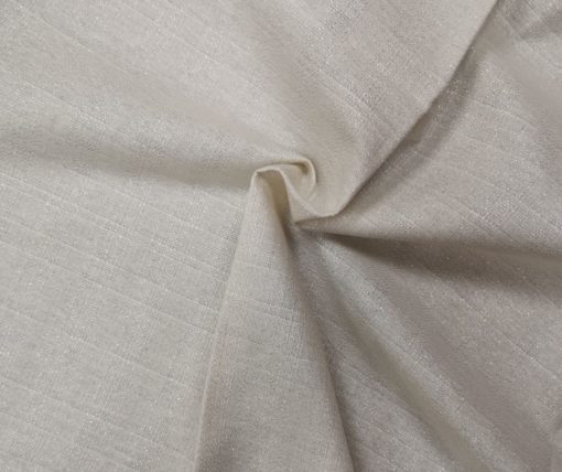 Луксозна покривка за маса - Бяло със сребърно ламе