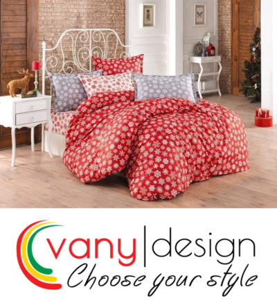 Спален комплект 100% памук ❄ коледни десени ❄ Vany Design 7