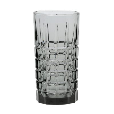 Комплект 6 чаши за вода  - 455 мл серия: Fumio - Smoke glass