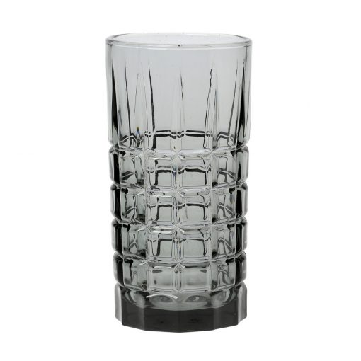 Комплект 6 чаши за вода  - 455 мл серия: Fumio - Smoke glass